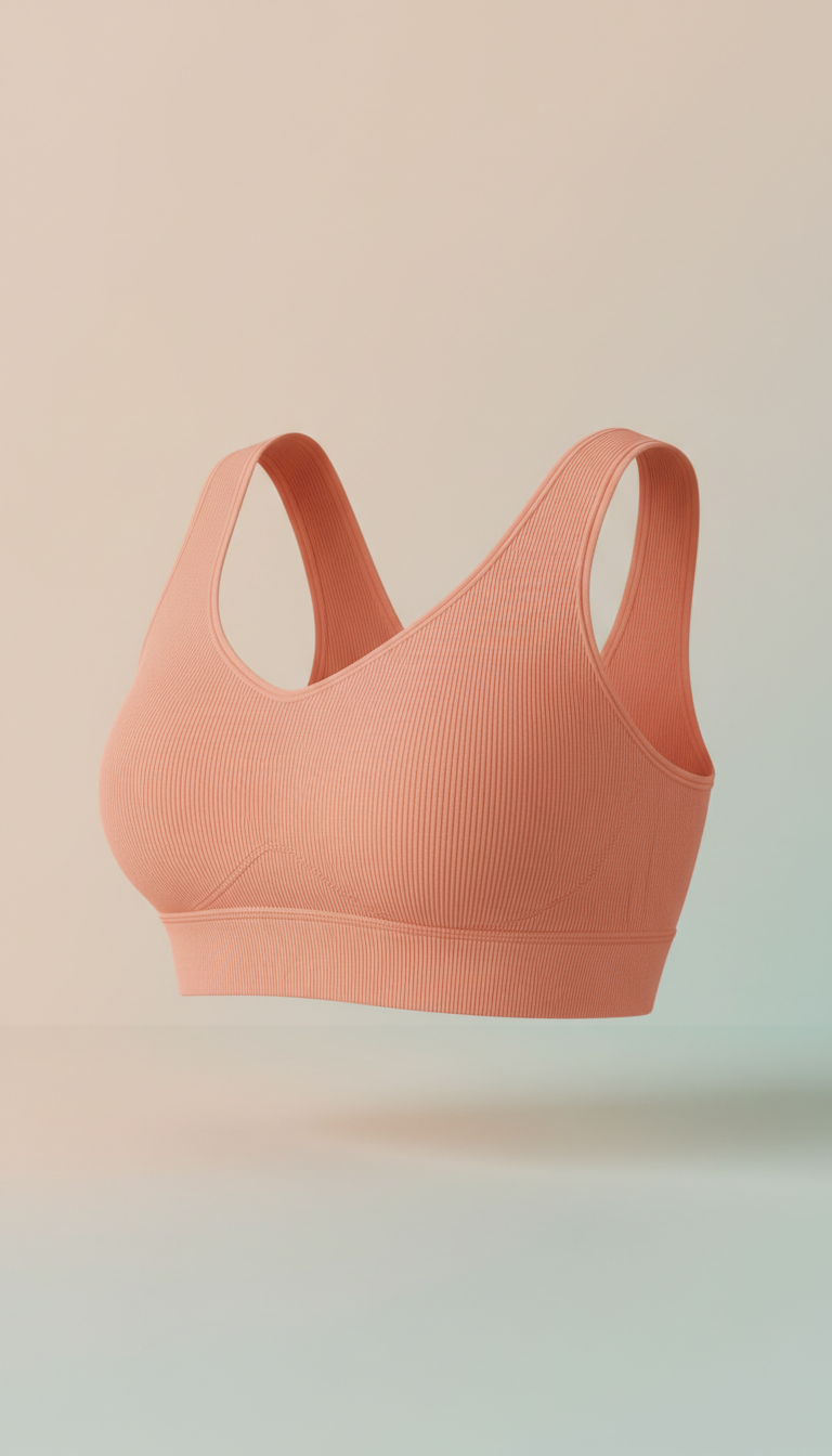 Soft Touch Sports Bra With Wide Band